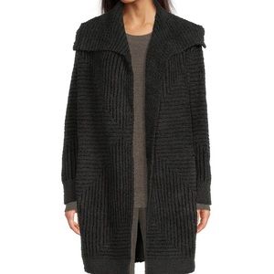 NWOT | Barefoot Dreams CozyChic® Striped Print Angular Cardigan